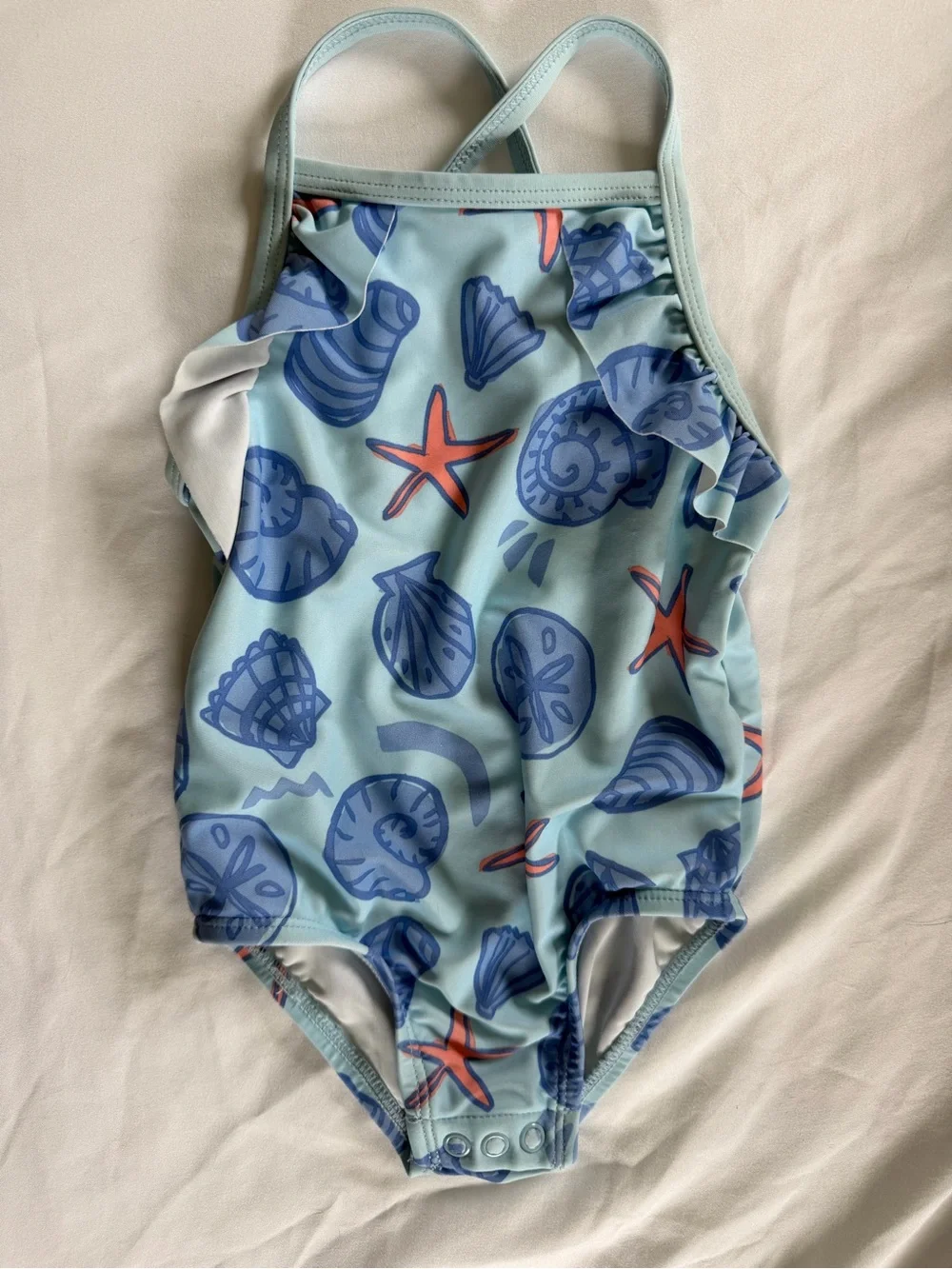 Carter's Baby Girl Sea Life swim bundle size 12m